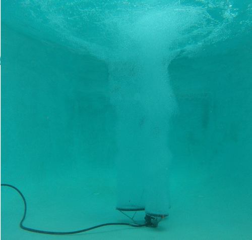 Deicing technology under water